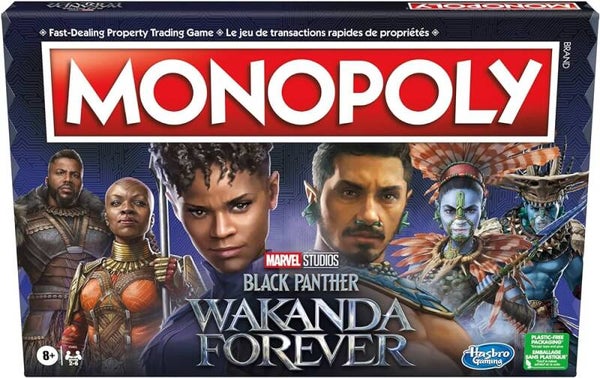 Monopoly Black Panther Wakanda Forever [Engelstalig]