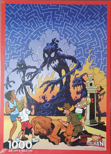 Puzzel Suske en Wiske - Het Labyrint van de Leeuw