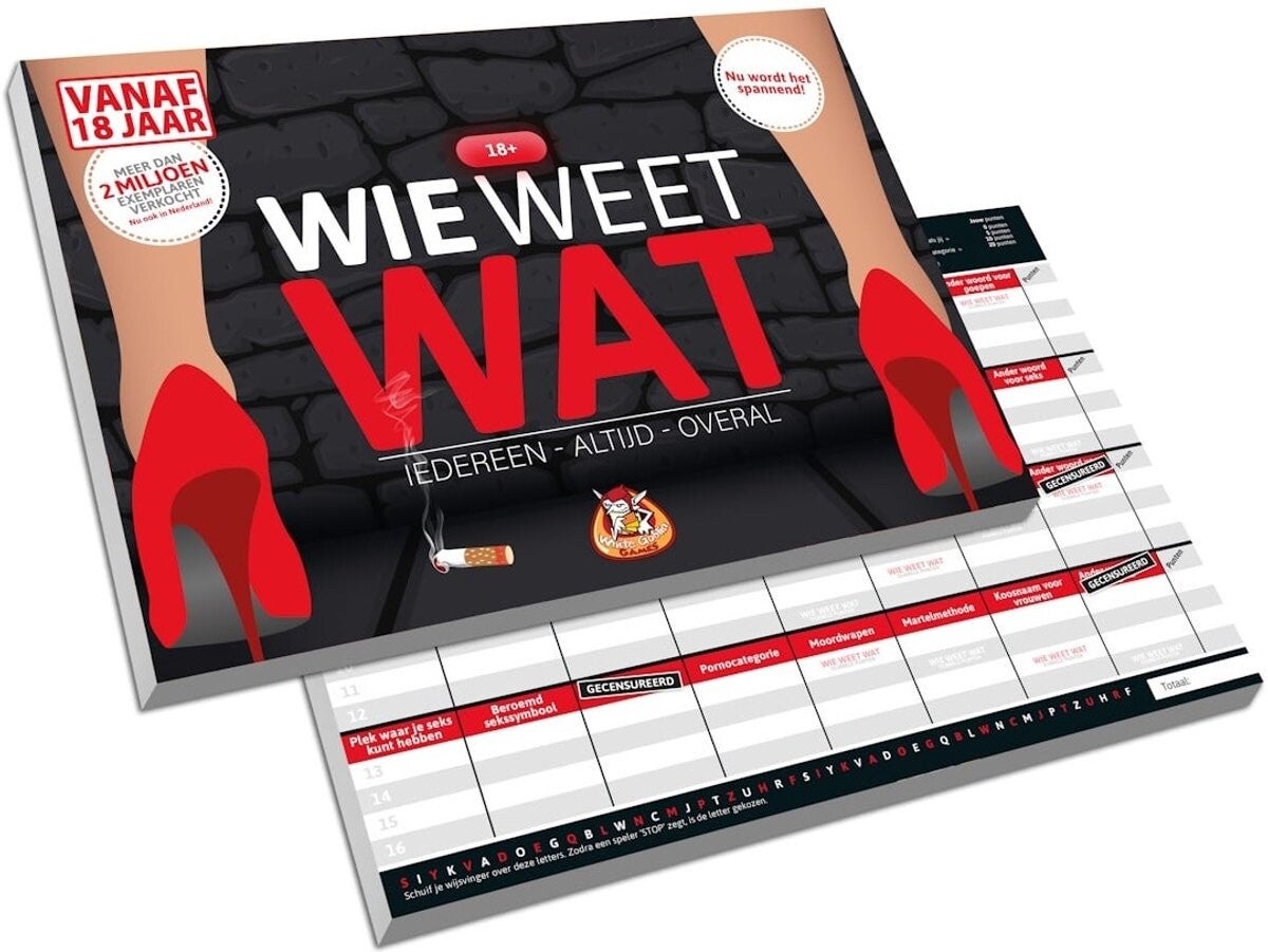 Wie Weet Wat - 18+