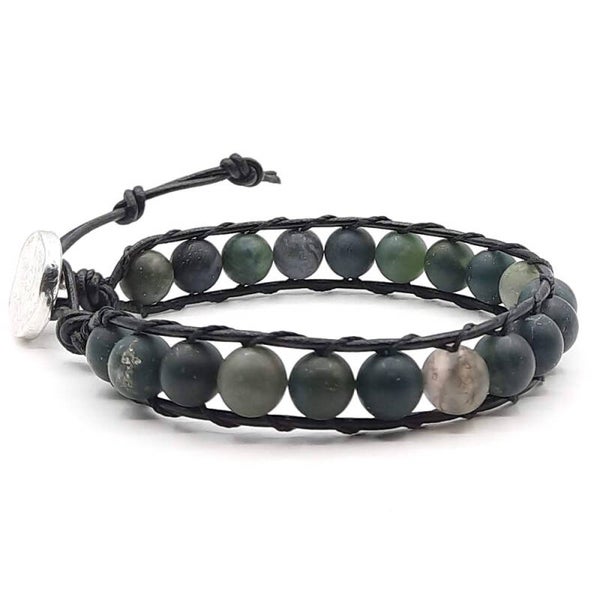 Single 8 mm Moss Agathe