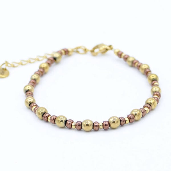 4 mm natuursteen en Miyuki.