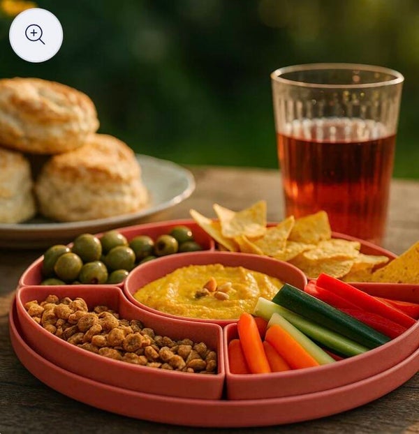 Plat apéritifs multi fonctions (Couleur assortit)