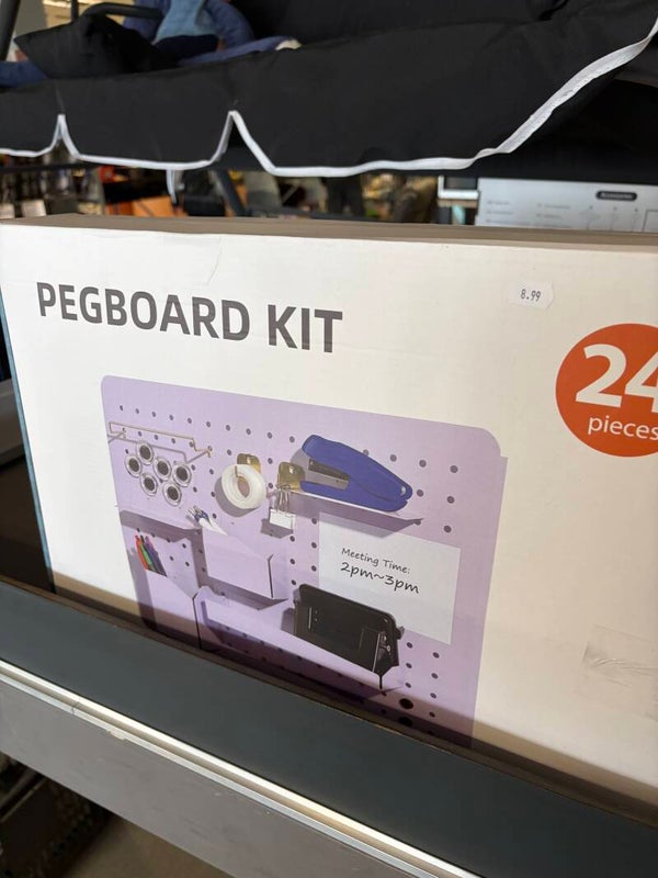 Etablit a rangement divers PEGBOARD KIT