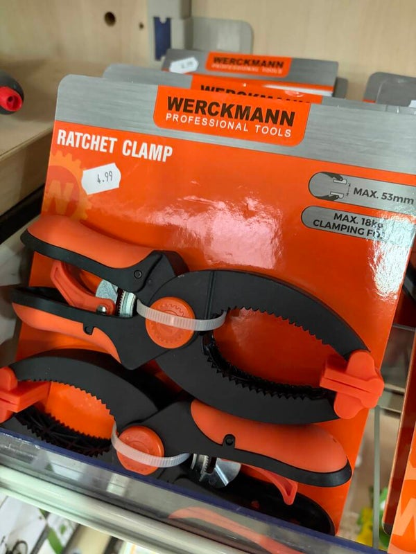 Pince Ratchet Clamp Werckmann professional tools