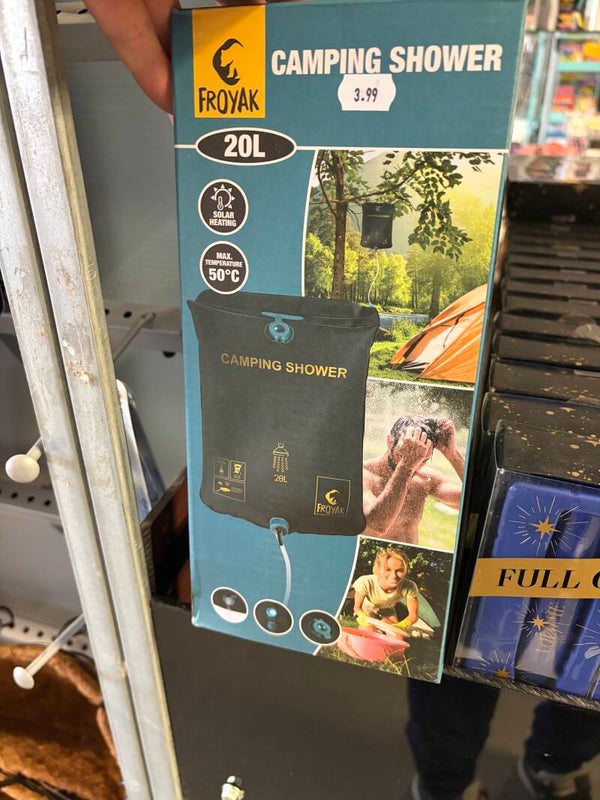 Camping SHOWER 20L 50°c Douche extérieur par Froyak