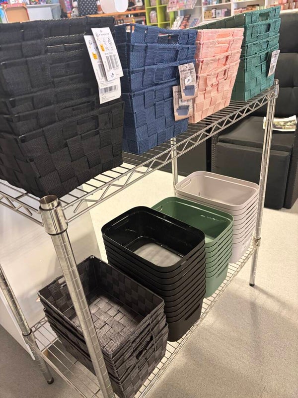 Panier maison couleur assortis