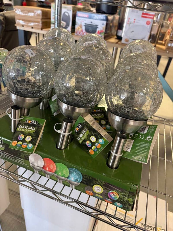 Lampadaire Glass Ball Solaire (Solar light)