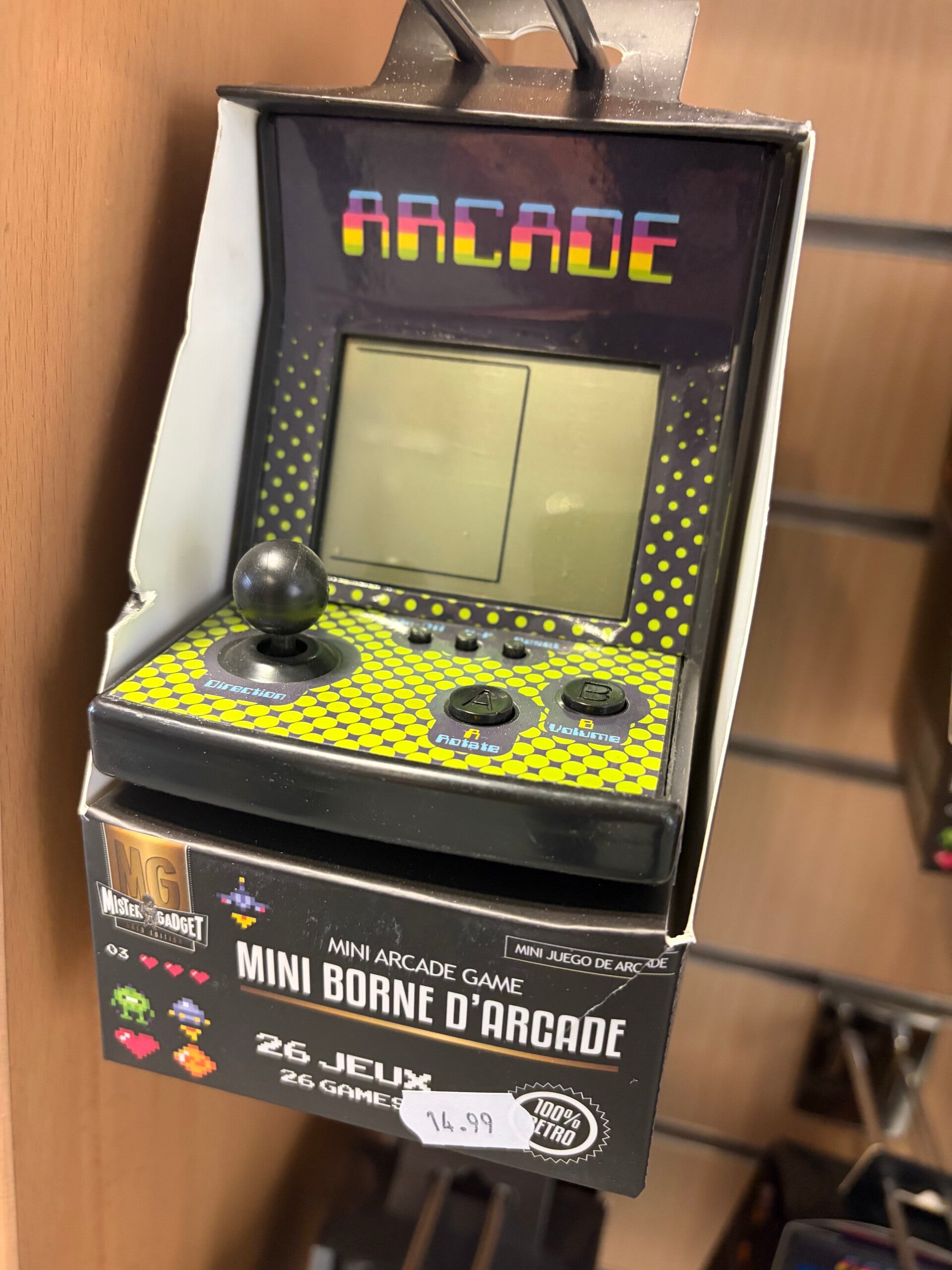 Mini Arcade "26 Jeux " MG 100% Retro