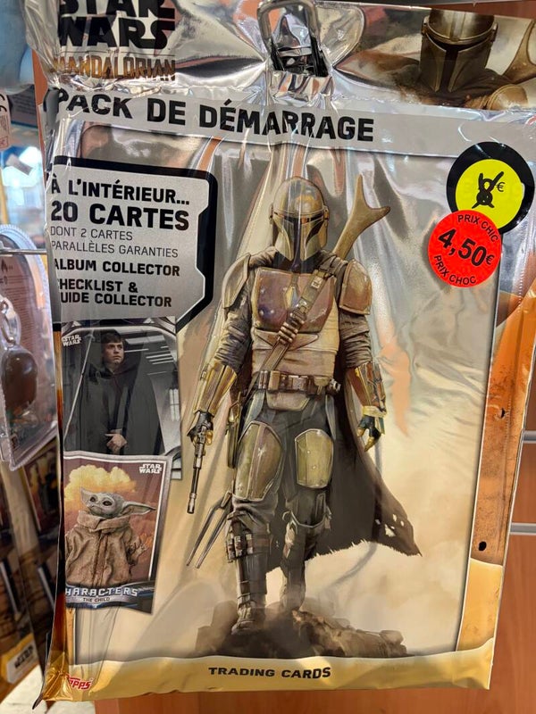 STAR WARS (Pack de démarrage) Album + 20 Cartes