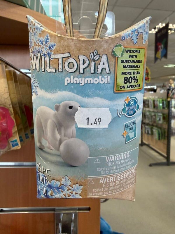 PLAYMOBIL WILTOPIA Ours Blanc x 1 pièce