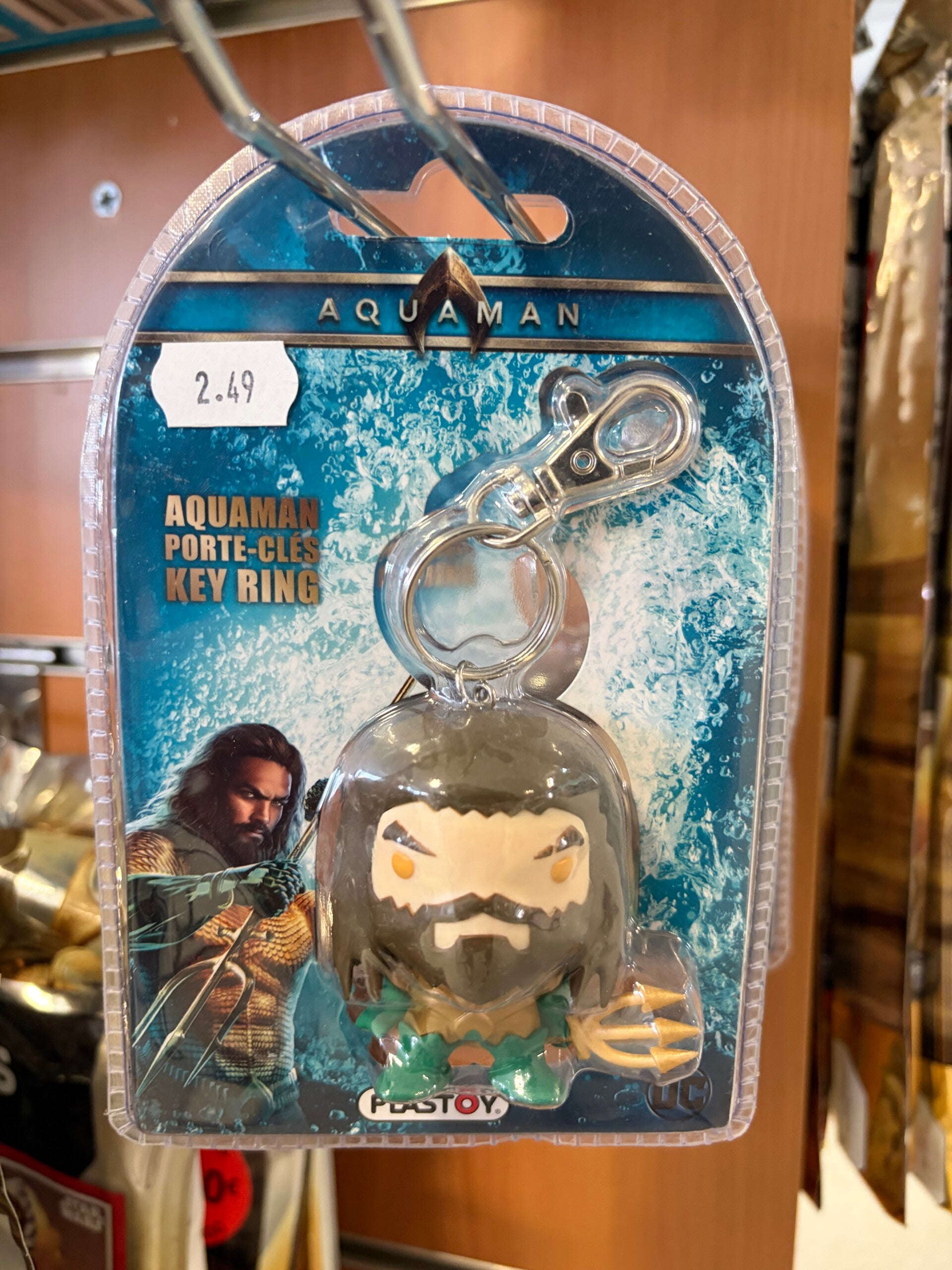 AQUAMAN Porte-Clés Key Ring Collector x1 pièce