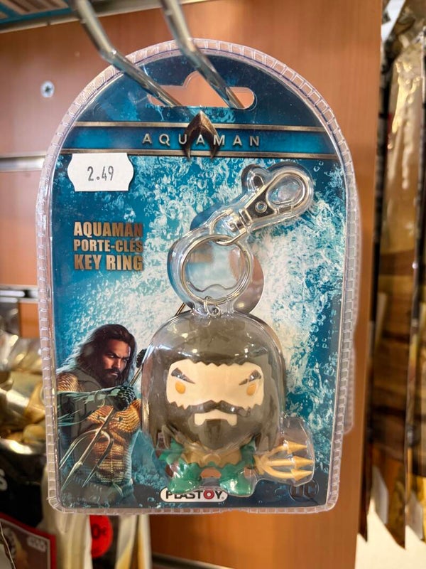 AQUAMAN Porte-Clés Key Ring Collector x1 pièce