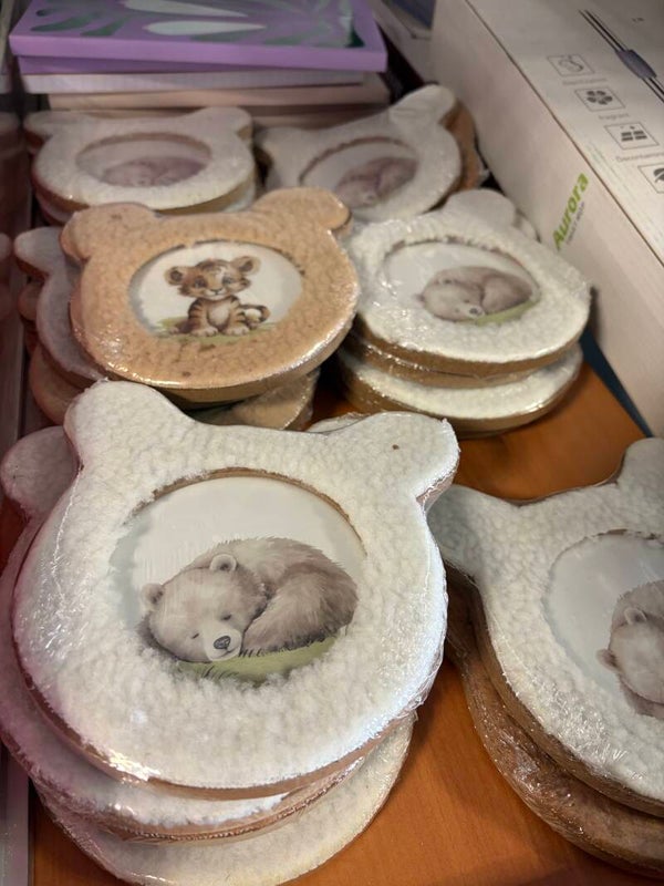 Portrait cadre photo en forme d'animaux (Doux)