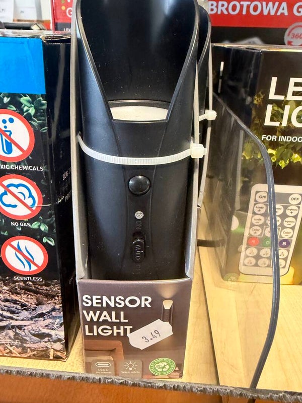 Lampe de nuit solaire Sensor WALL light