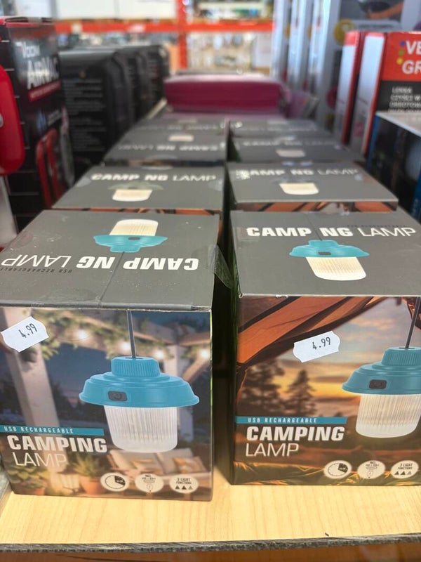 Camping Lamp (Lampe du soir)