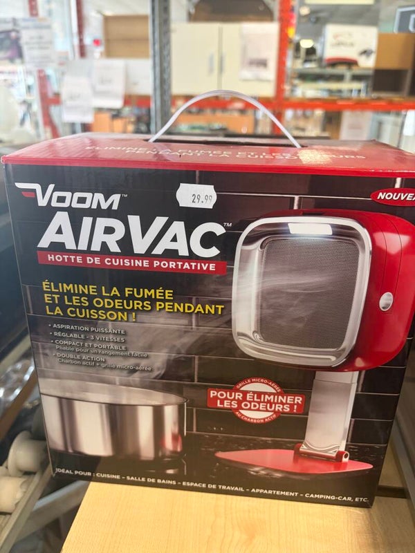 AIRVAC (Hotte de cuisine portative)