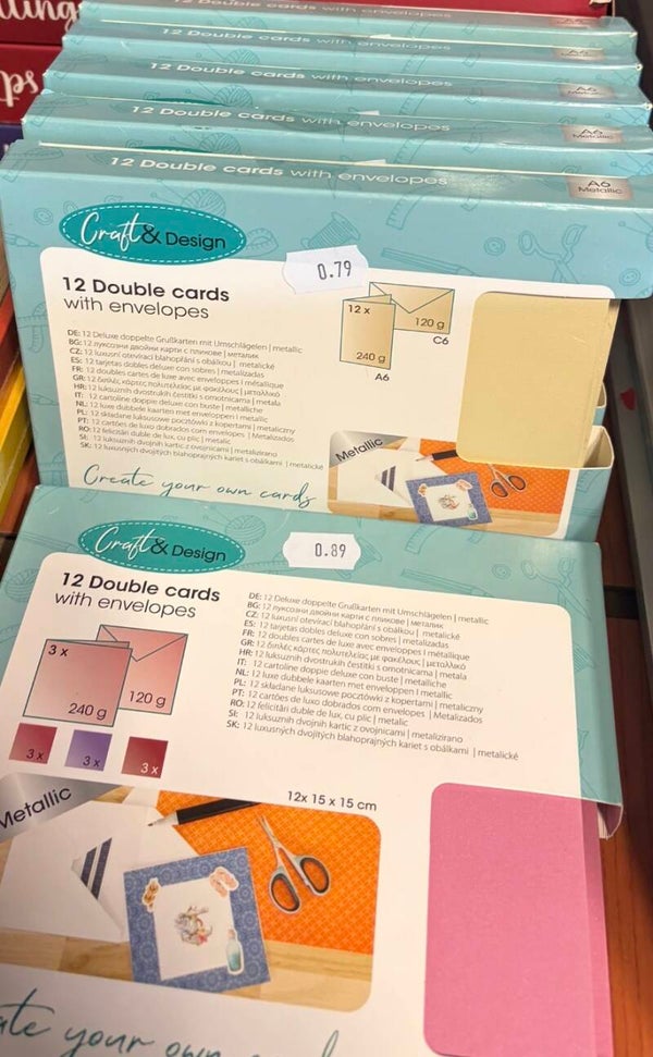 Craft et designs (12 Enveloppes ) Creative