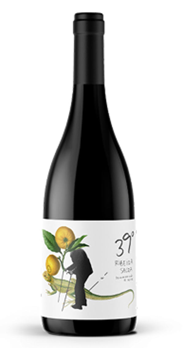 Vino Tinto 39º Barrica Mencía - Garnacha 750ml  (Alouviño) - Ribeira Sacra