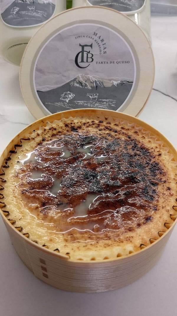 Tarta de Queso Marias 500grs (Finca Casa Barbeiro)