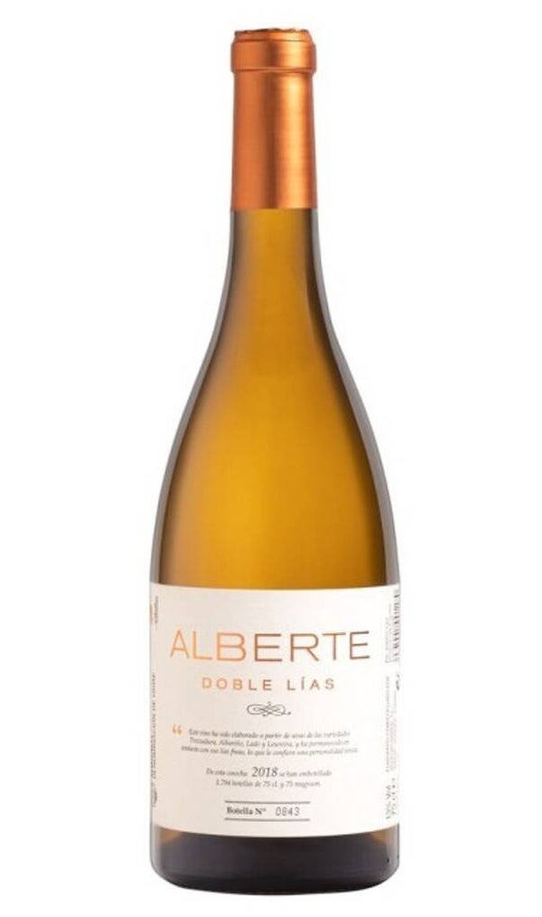 Vino Blanco Alberte Doble Lías Treixadura - Albariño - Lado 750ml (Bodega Nairoa) - Ribeiro / Profesionales