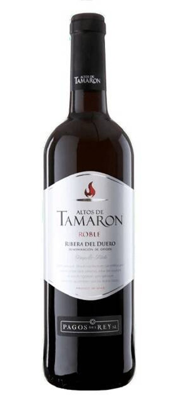 Vino Tinto Altos de Tamaron Roble Barrica Tempranillo 750ml (Pagos del Rey) - Ribera de Duero