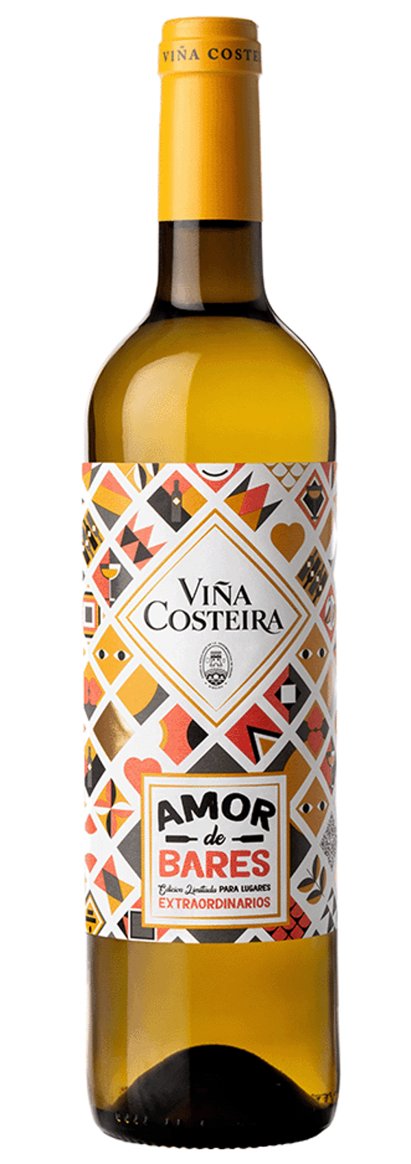 Vino Blanco Viña Costeira "Amor de Bares" Treixadura - Albariño - Godello - Torrontes - Loureira 750ml (Viña Costeira) - Ribeiro