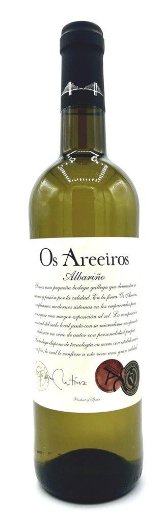 Vino Blanco Os Areeiros Albariño 750ml (Os Arreeiros) - Ribeiras do Morrazo