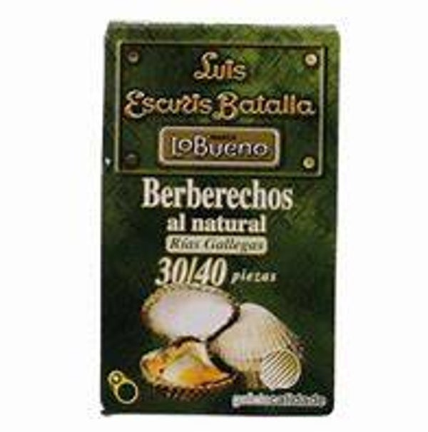 Berberechos Lo Bueno al Natural 30/40 RR-125 (Luis Escuris Batalla)