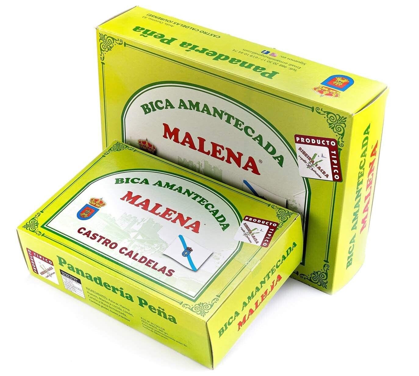 Bica Amantecada Malena 600grs (Panadería Peña)