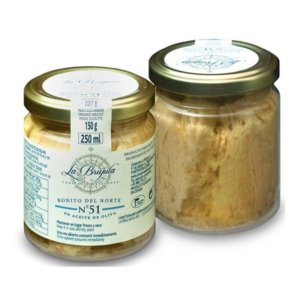 Bonito del Norte en Aceite de Oliva La Brújula nº 51 BO250