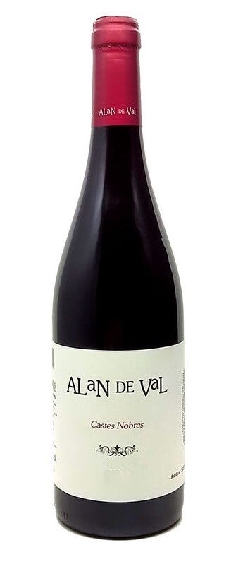 Vino Tinto Alan de Val Castes Nobres Brancellao - Caíño - Sousón 750ml (Alen do Val)  - Valdeorras