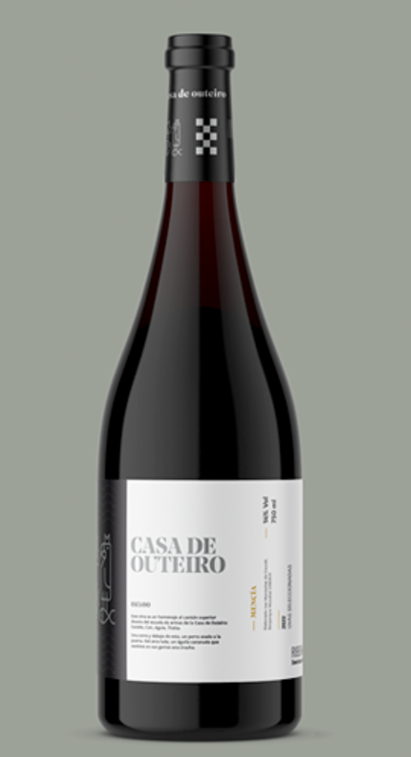 Vino Tinto Casa de Outeiro Escudo Barrica Mencia 750ml (Casa de Outeiro) - Ribeira Sacra