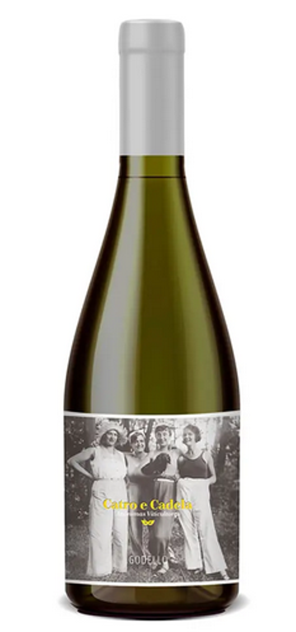 Vino Blanco Catro e Cadela Barrica Lías Godello 750ml (Anónimas Viticultoras) - Valdeorras