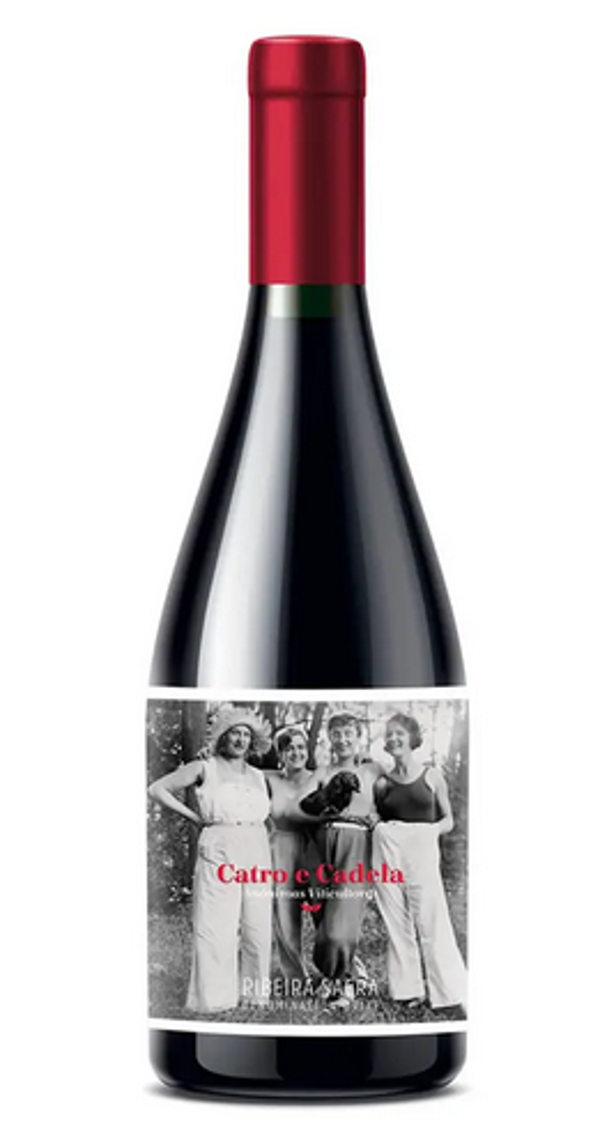 Vino Tinto Catro e Cadela Mencía 750ml (Anónimas Viticultoras) - Ribeira Sacra