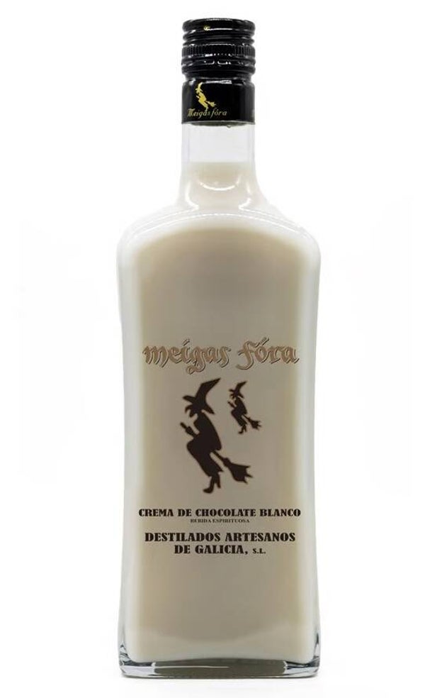Crema de Chocolate Blanco Meigas Fora 700ml 15º (Destilados Artesanos de Galicia)