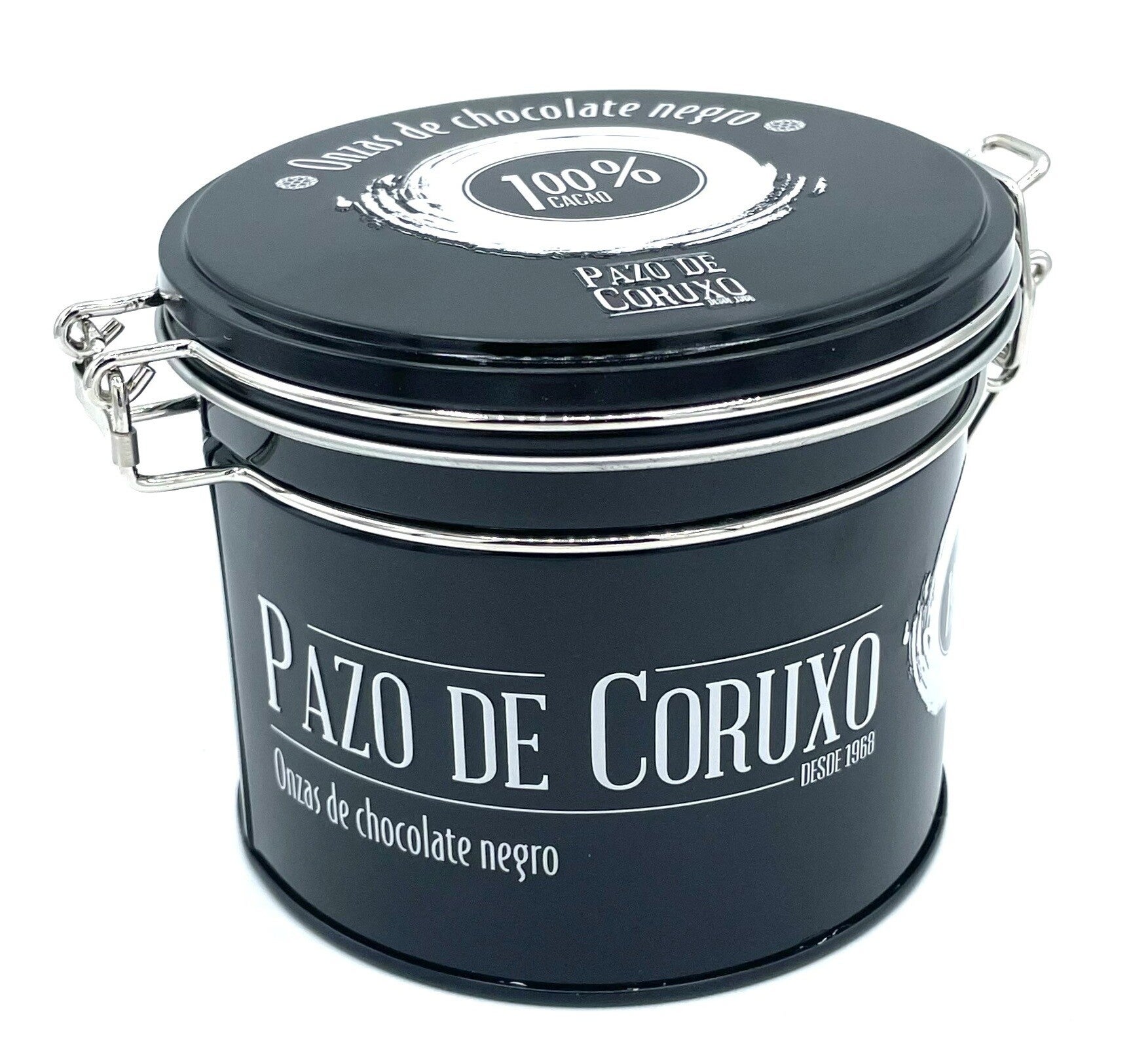 Chocolate Negro 99% Pazo de Coruxo - Lata 130grs (Pazo de Coruxo)