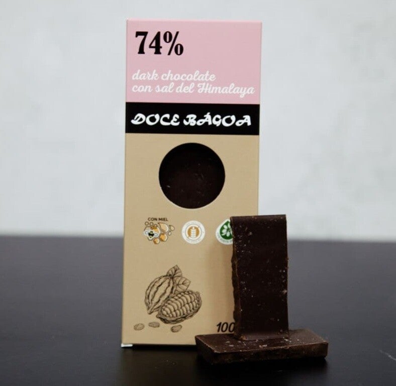 Chocolate Negro 74% Sal del Himalaya Doce Bagoa 100ml
