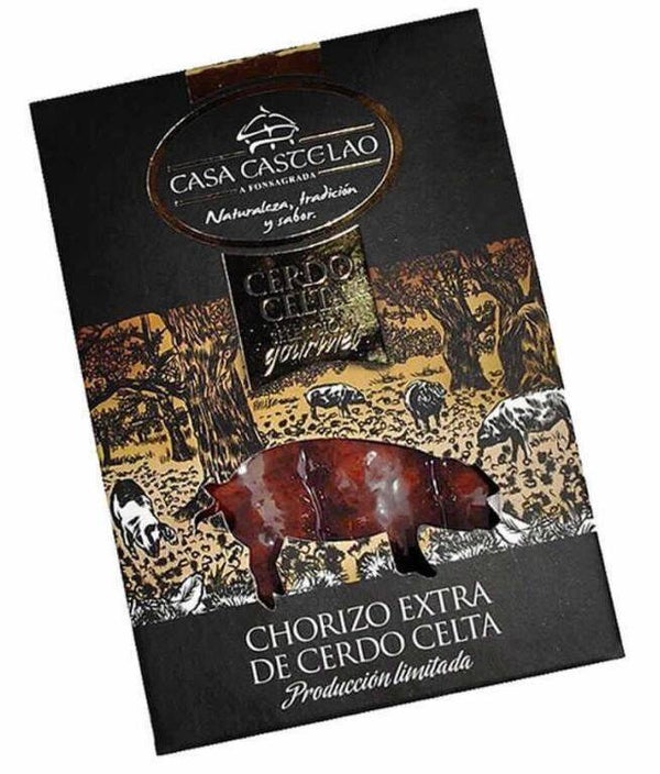 Chorizo Extra Cerdo Celta Casa Castelao 210grs (Casa Castelao)