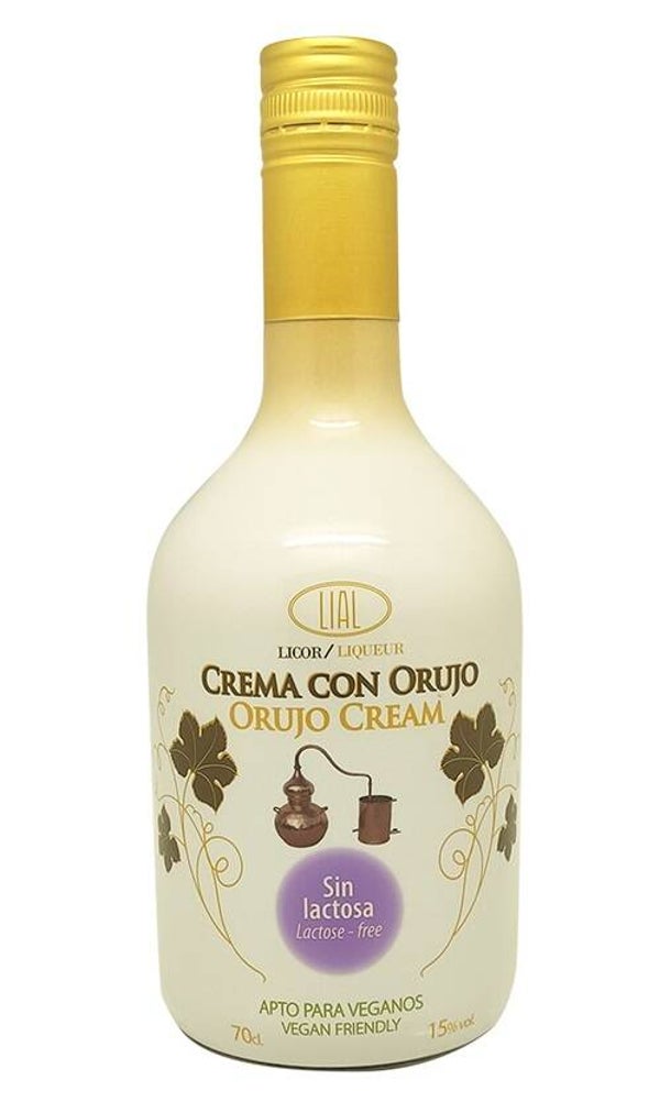 Crema con Orujo para Veganos sin Lactosa Lial 700ml 15º (Industrias Espadafor) - Granada | Profesionales