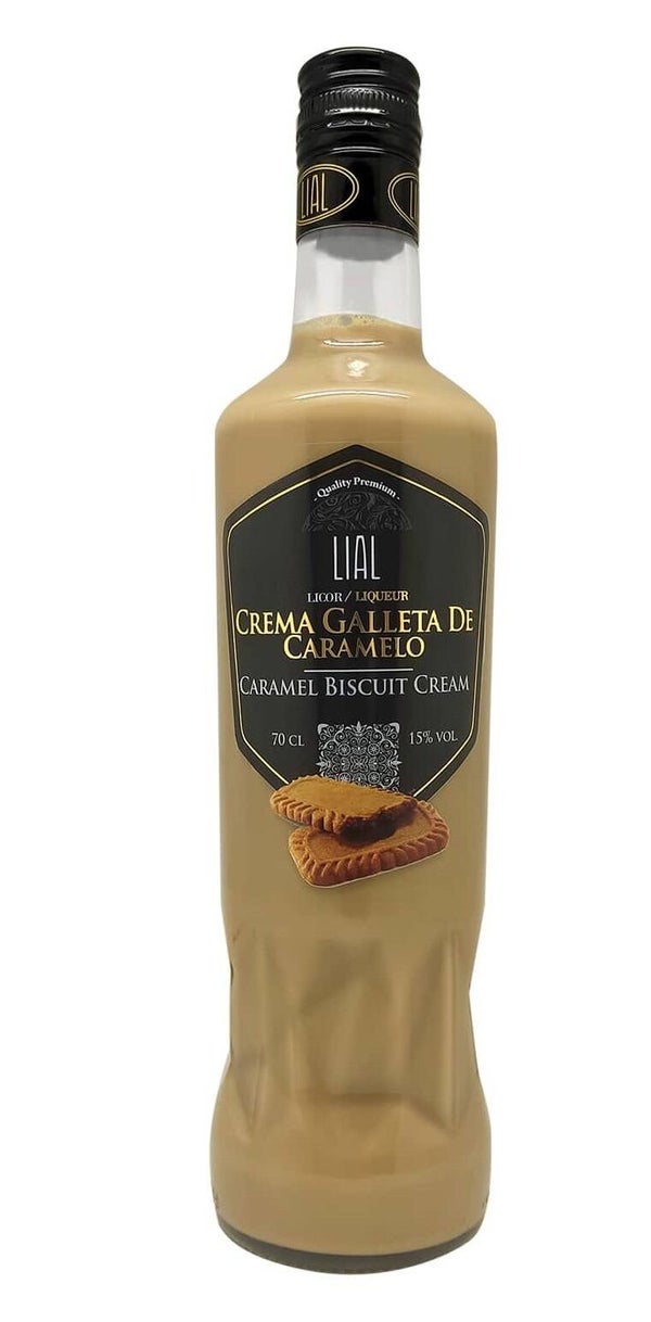 Crema de Galleta de Caramelo Lial 700ml 15º (Industrias Espadafor) - Granada