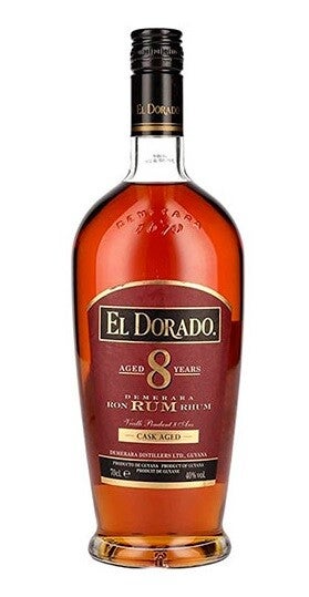 El Dorado Ron 8 Años 40º 700ml (Demerara Distillers) - Guyana
