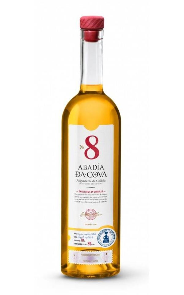 Aguardiente Envejecido Abadía da Cova Albariño Godello nº 8 700ml 39º (Adegas Moure) - Ribeira Sacra