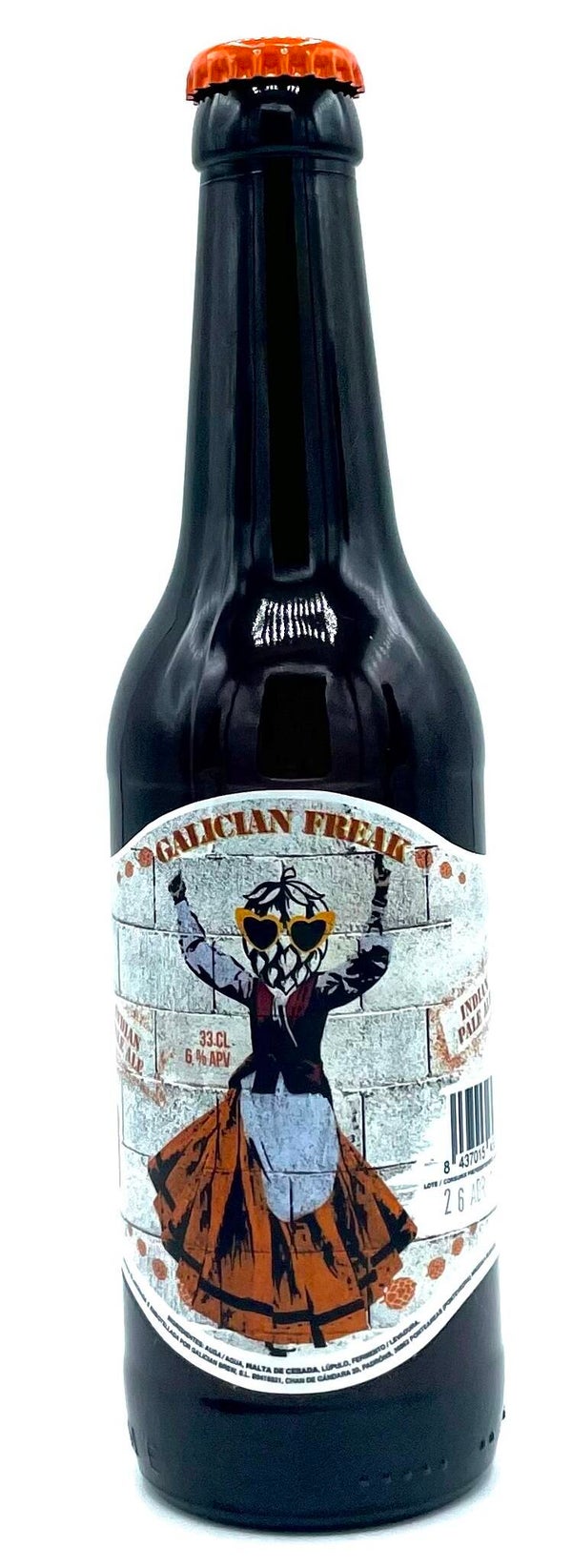 Cerveza Galician Freak IPA 330ml (Galician Brew)