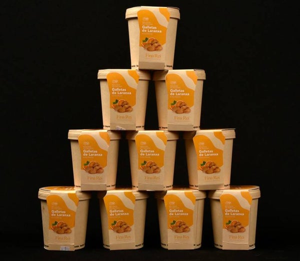 Galletas de Nata de Naranja Ecológicas Fina Rei 160grs