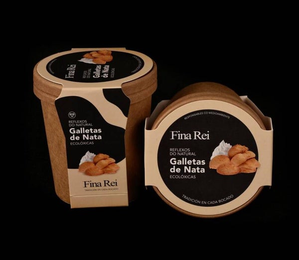 Galletas de Nata Ecológicas Fina Rei 160grs
