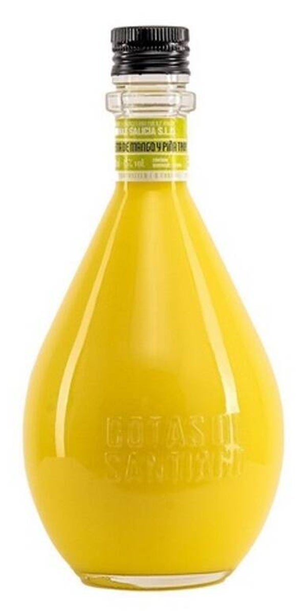 Crema de Mango y Piña Gotas de Santiago 700ml 15º (Gotas de Santiago)