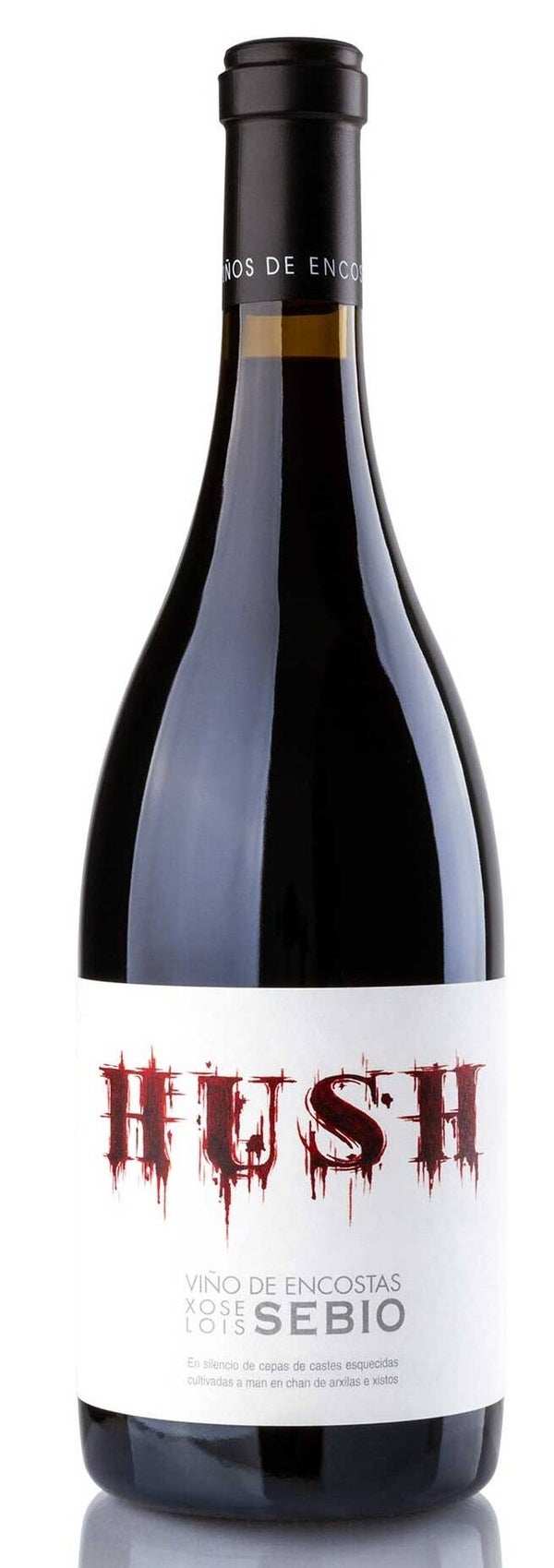 Vino Tinto Hush Barrica Ferron Sousón Merenzao Caíño 750ml (Sebio) - Desamparado
