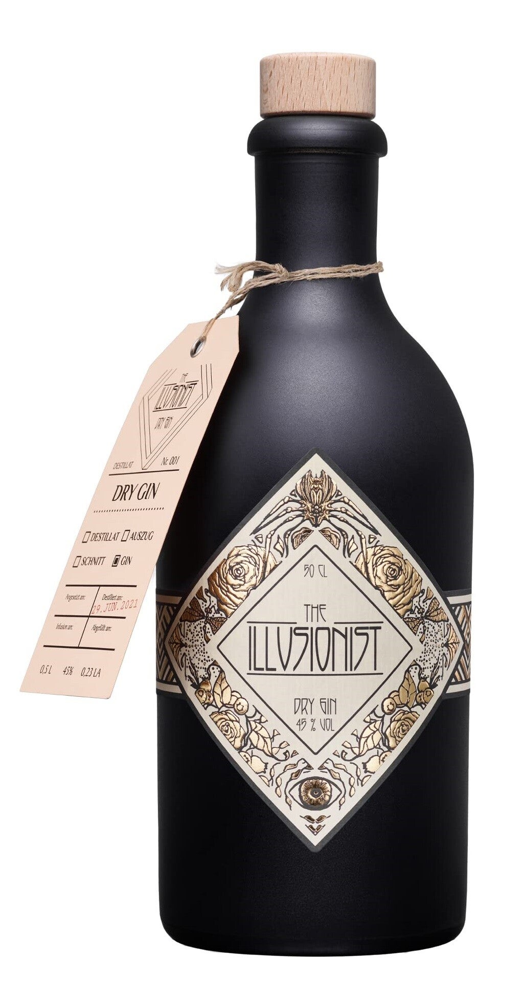 The Illusionist Dry Gin 45º 500ml ( Illusionist Distilling ) - Alemania