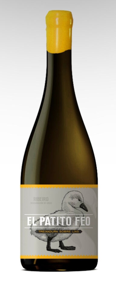 Vino Blanco El Patito Feo Lías Treixadura 750ml (Pateiro) - Ribeiro