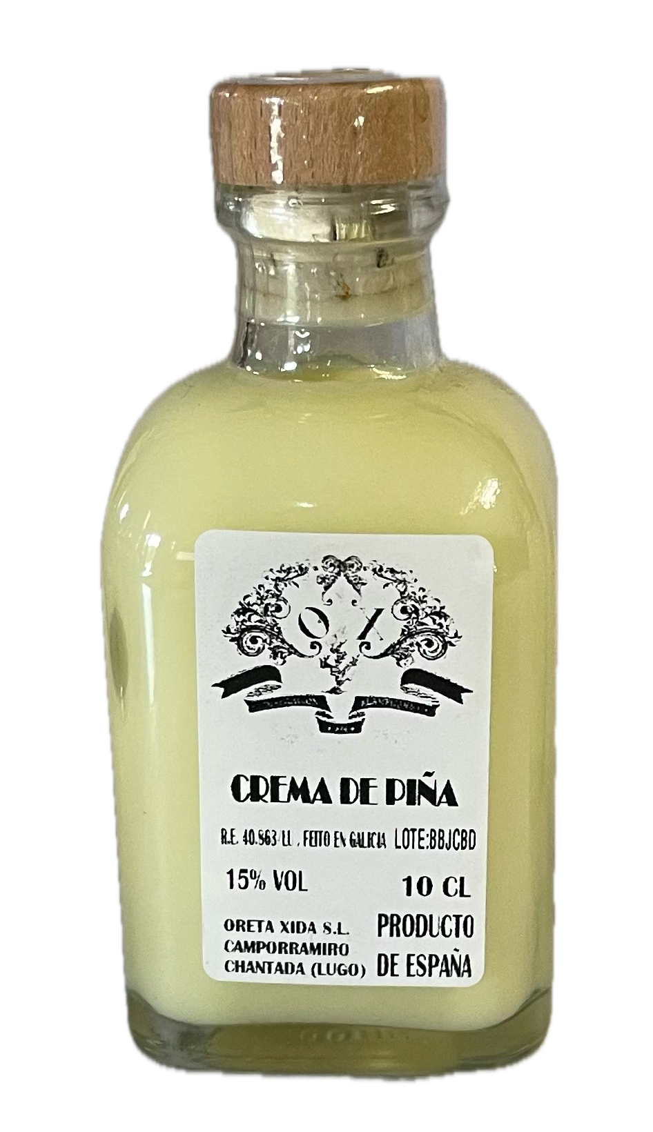 Crema de Piña OX 100ml 15º (Oreta Xida) - Ribeira Sacra